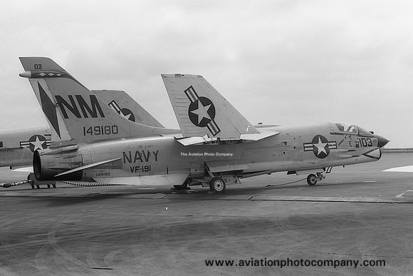 US Navy VF-191 Chance F-8J Crusader 149180/NM-103 (1975)