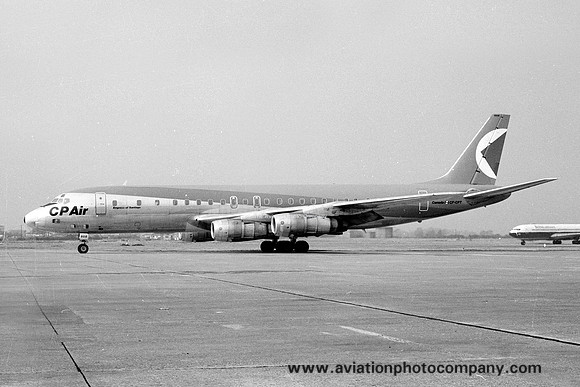 CP Air Douglas DC-8-55 CF-CPT (1976)