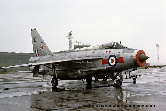 RAF 5 Squadron English Electric Lightning F.6 XR772/E (1976)