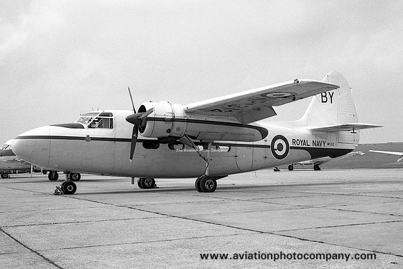 Royal Navy Brawdy Station Flight Hunting Sea Prince C.1 WP312/BY (1968)