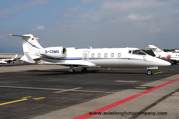 JETAIR Flug GmbH Learjet 60 D-COMO at Geneva (2008)