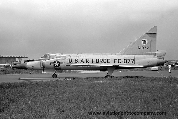 USAF 525 FIS Convair F-102A Delta Dagger 56-1077