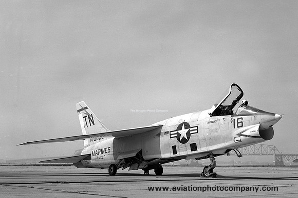 US Marines VMCJ-3 Chance RF-8A Crusader 146860/TN-16