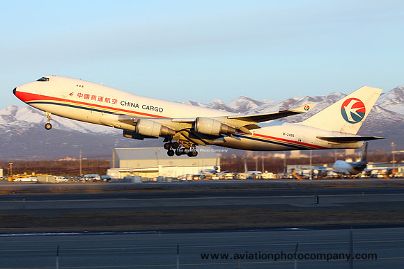 China Cargo Boeing 747-400F B-2426 at Anchorage (2016)