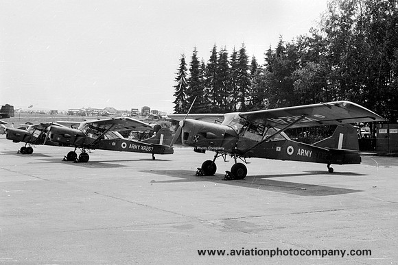 Army Air Corps British Army of the Rhein Auster AOP.9 XR241 (1964)