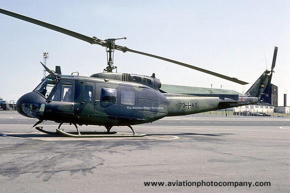 West German Army Bell/Dornier UH-1D Iroquois 73+45 (1989)
