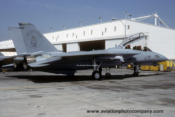 US Navy VF-11 Grumman F-14A Tomcat 164344/105 (1992)