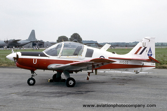 RAF Northumbrian UAS SAL Bulldog T.1 XX533/U (1994)