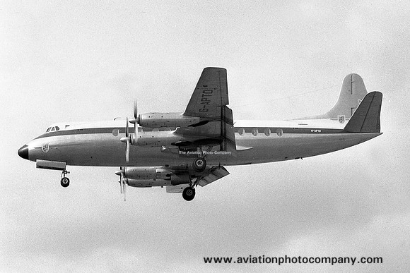 Hunting Clan Vickers Viscount G-APTD (1960)
