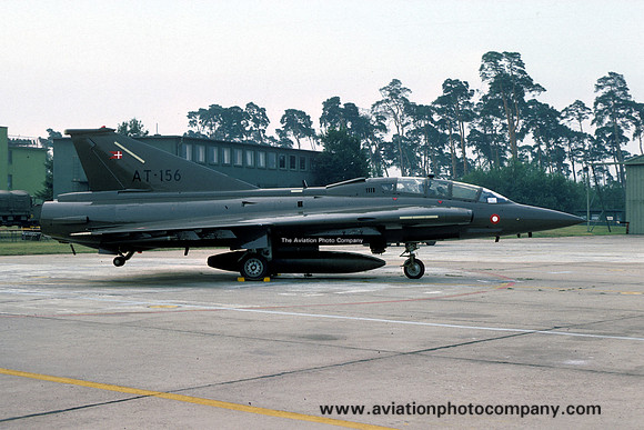 Danish Air Force SAAB Draken TF-35 AT-156 (1977)