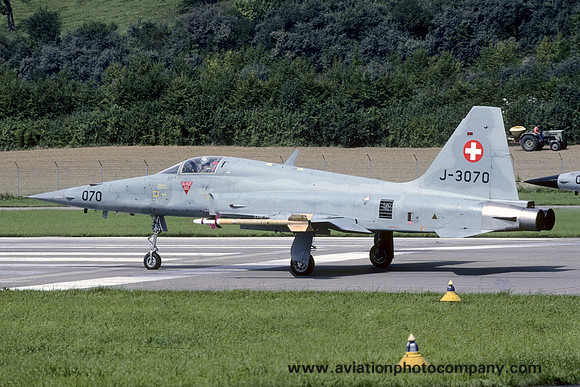 Swiss Air Force Northrop F-5E Tiger II J-3070 (1989)