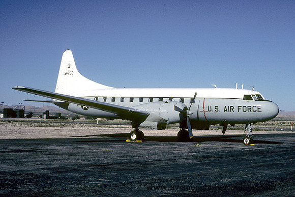 USAF Illinois ANG 170 TFS Convair C-131E Samaritan 55-4753 (1980)