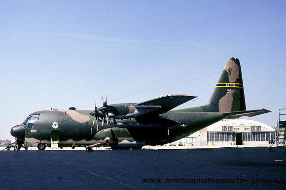 USAF AFRes 756 TAS Lockheed C-130E Hercules 62-1834 (1979)