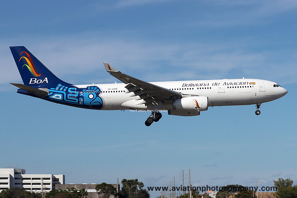 BoA - Boliviana de Aviación Airbus A330-243 CP-3209 (2023)