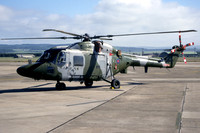 Army Air Corps 659 Squadron Westland Lynx AH.9 ZE375 at RAF Lossiemouth (2000)