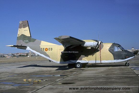 Spanish Air Force CASA C.212-100 T.12B-28/72-03 (1987)