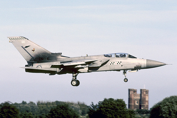 RAF 43 Squadron Panavia Tornado F.3 ZE758/GO at RAF Coningsby (1999)