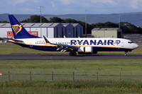 Ryanair Boeing 737-8 EI-IFZ at Prestwick (2024)