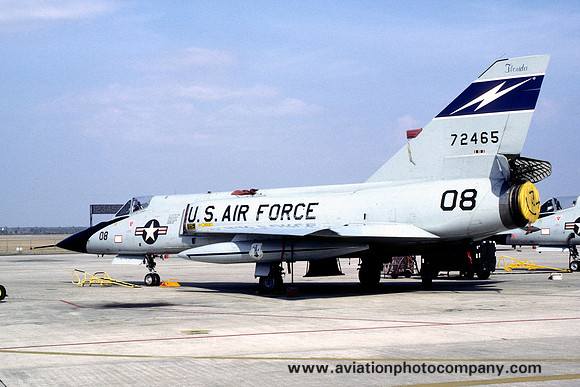 USAF Florida ANG 159 FIS Convair F-106A 57-2465 (1985)
