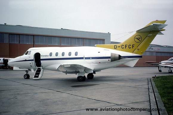 Condor Hawker Siddeley HS.125-400B D-CFCF (1977)