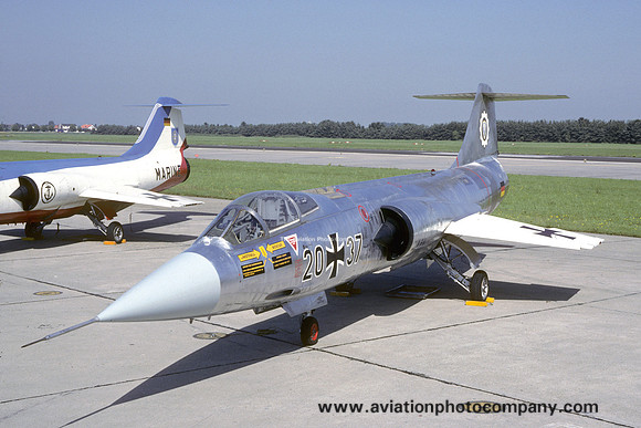 German Air Force LVR1 Lockheed F-104G Starfighter 20+37 (1987)