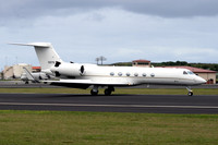 USAF Gulfstream C-37A 01-0076 at Lajes (2012)