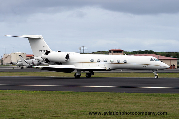 USAF Gulfstream C-37A 01-0076 at Lajes (2012)