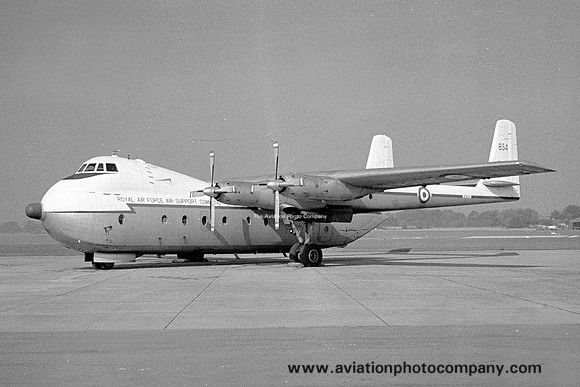 RAF Air Support Command AWA Argosy C.1 XN854