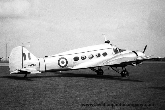 RAF College Avro Anson C.19 VM315 (1956)