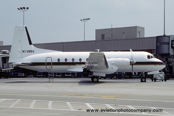 Hawker Siddeley HS748 N848BA (1984)