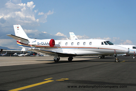 Augusta Air GmbH Cessna 560 Citation Excel D-CLLL at Geneva (2008)
