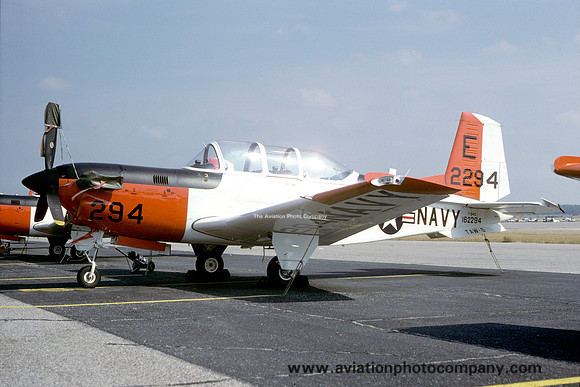 US Navy TAW-5 Beech T-34C Turbo Mentor 162294/E (1984)