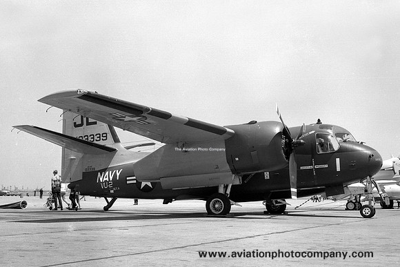 US Navy VU-2 Det A Grumman US-2C Tracker 133339/JE-1 (1964)