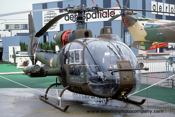 French Army Aerospatiale SA.342M Gazelle 4166/CXA at the Paris Air Show (1987)