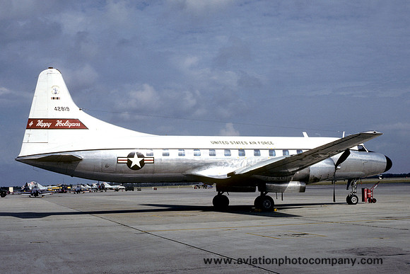 USAF North Dakota ANG Convair C-131D 54-2819 (1980)