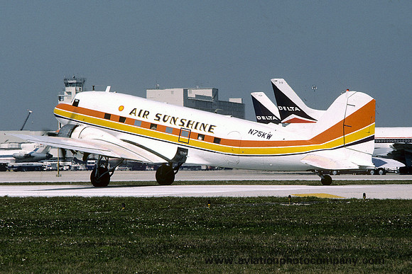 Air Sunshine Douglas C-53 N75KW (1978)