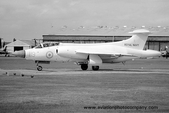 Royal Navy 801 Squadron Blackburn Buccaneer S.2 coded "R119" (1962)