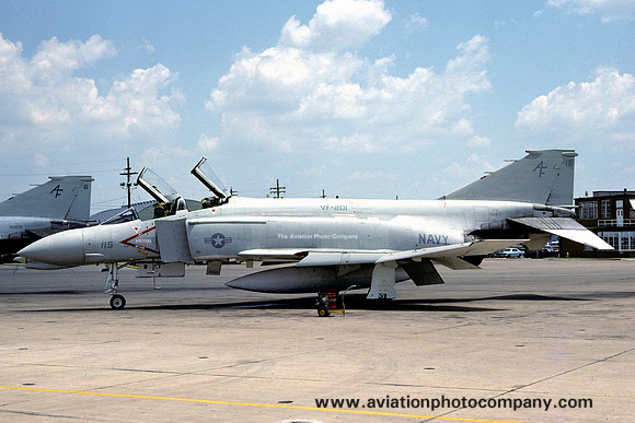 US Navy VF-201 McDonnell F-4N Phantom 151417/AF115 (1979)