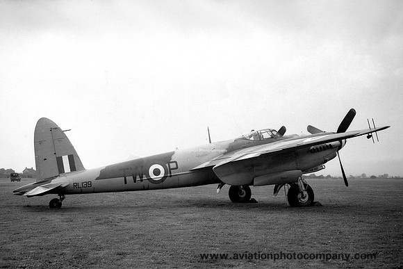 RAF 141 Squadron De Havilland Mosquito NF.36 RL139/TW-P (1948)