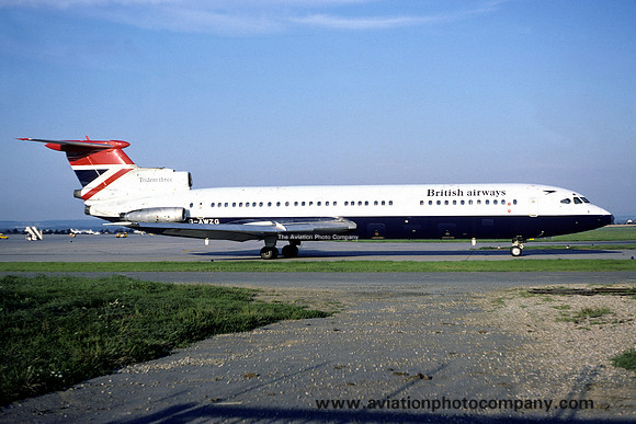 British Airways Hawker Siddeley HS121 Trident 3B G-AWZG (1978)