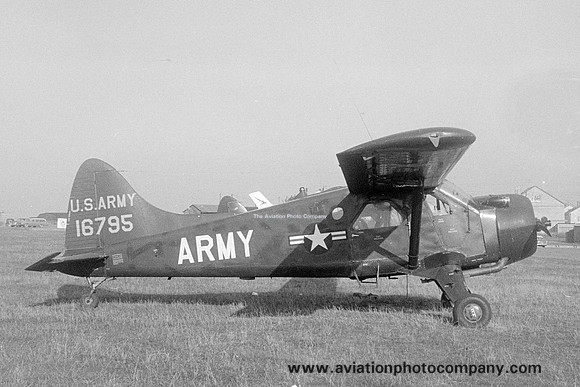 US Army USAREUR DHC-2 U-6A Beaver 51-6795