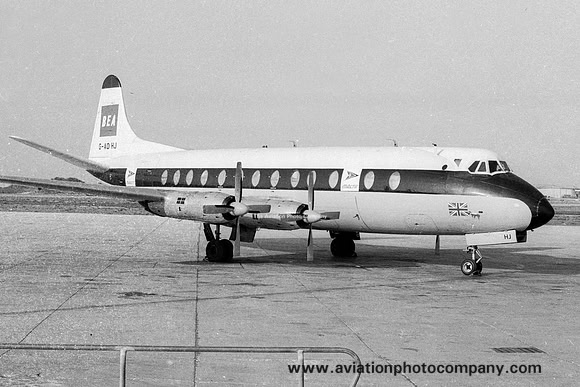 British European Airways Malta Vickers 802 Viscount G-AOHJ