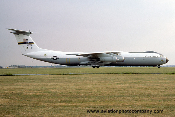 USAF 62 MAW Lockheed C-141B Starlifter 65-0232 (1983)