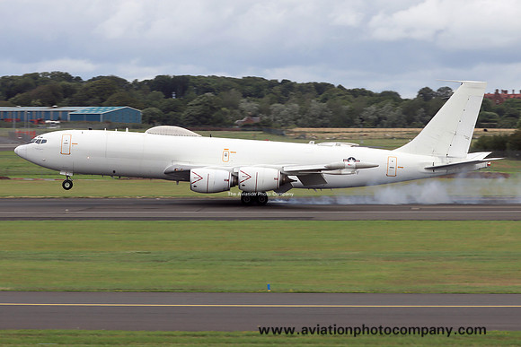 US Navy VQ-3 Boeing E-6B Mercury 162782 at Prestwick (2023)