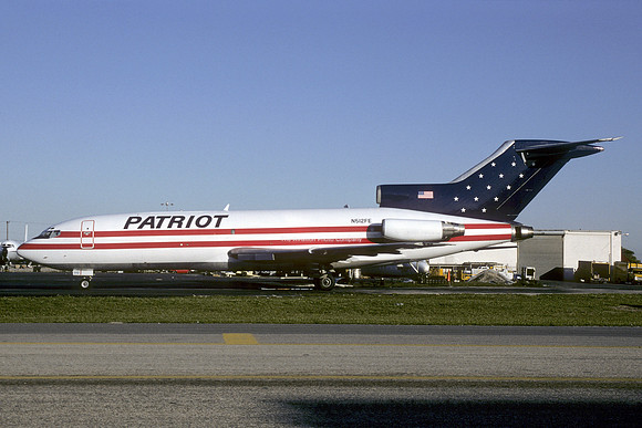 Patriot Airlines Boeing 727-23(F) N512FE (1993)