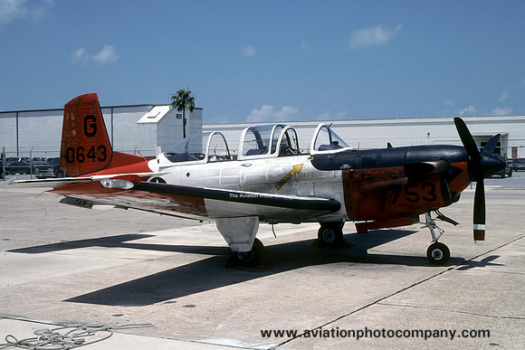 US Navy TAW-4 Beech T-34C Mentor 160643/G-753 (1999)