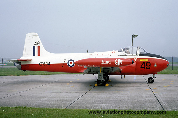 RAF 1 FTS Hunting Jet Provost T.4 XP634/49 (1969)