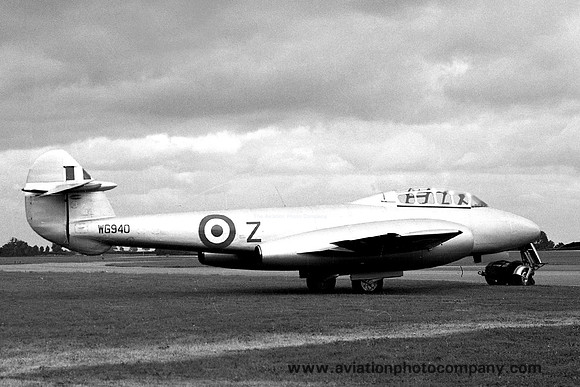 RAF CGS Gloster Meteor T.7 WG940/Z