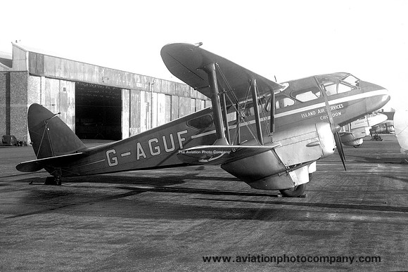 Island Air Services De Havilland Dragon Rapide G-AGUF