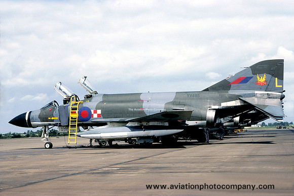 RAF 56 Squadron McDonnell F-4M Phantom FGR.2 XV495/L (1979)